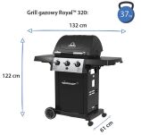 BROIL KING - Grill gazowy Royal 320 - 3