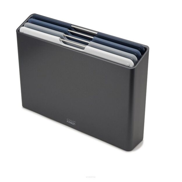 JOSEPH JOSEPH - Zestaw 4 desek do krojenia L, grafitowy Folio