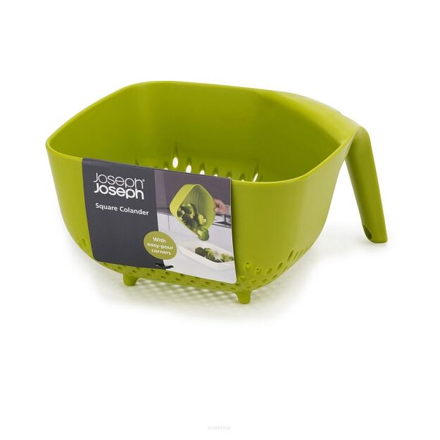 JOSEPH JOSEPH - Kwadratowy durszlak, zielony
