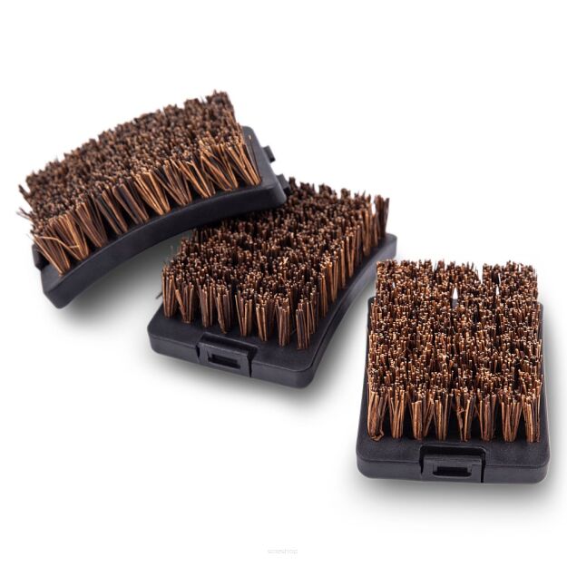 BROIL KING - Wymienne głowice szczotki - 3 szt.