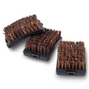 BROIL KING - Wymienne głowice szczotki - 3 szt.