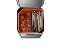JOSEPH JOSEPH - Kosz do segregacji śmieci 40 l Totem Compact Srebrny - 7