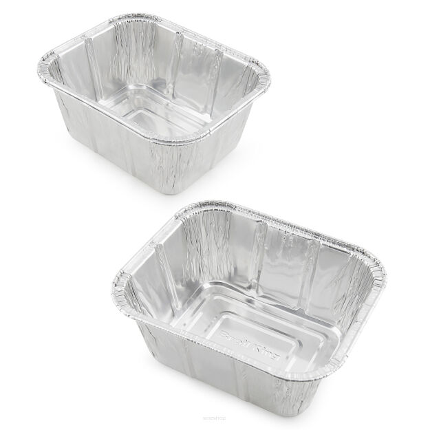 BROIL KING - Aluminiowa tacka na tłuszcz do grilli Pellet - 3 szt.