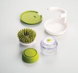 JOSEPH JOSEPH - Szczotka do mycia naczyń z pompką, szara - 6