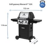 BROIL KING - Grill gazowy Monarch 320 - 9