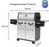BROIL KING - Grill gazowy Regal S590 - 9