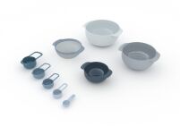 JOSEPH JOSEPH - Zestaw misek i miarek Nest 9 Plus, Sky - 3