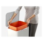 JOSEPH JOSEPH - Kosz do segregacji 40 l., Totem Pop, stone - 6