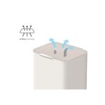 JOSEPH JOSEPH - Kosz do segregacji 40 l., Totem Pop, stone - 3