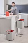 JOSEPH JOSEPH - Kosz do segregacji śmieci 40 l Totem Compact Stone - 6
