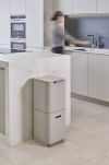 JOSEPH JOSEPH - Kosz do segregacji śmieci 40 l Totem Compact Stone - 5