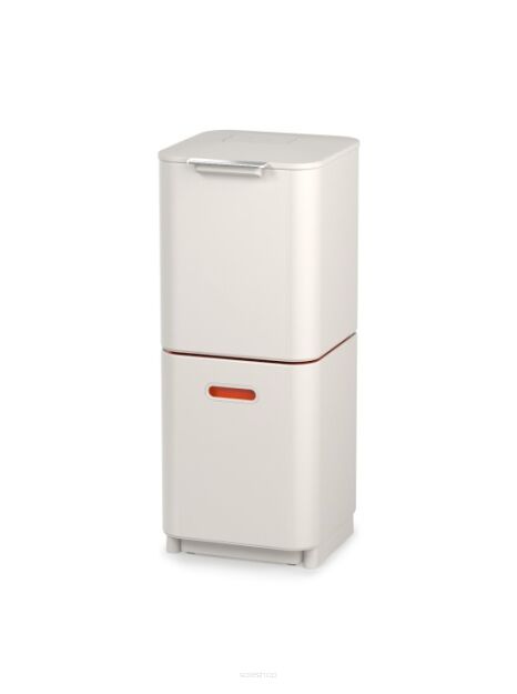JOSEPH JOSEPH - Kosz do segregacji śmieci 40 l Totem Compact Stone