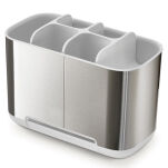 JOSEPH JOSEPH - EasyStore Steel - Pojemnik łazienkowy L - biały - 3