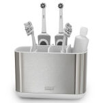 JOSEPH JOSEPH - EasyStore Steel - Pojemnik łazienkowy L - biały - 4