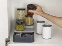 JOSEPH JOSEPH - Organizer poziomowy z szufladką, CupboardStor - 4