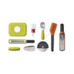 JOSEPH JOSEPH - Mini zester do owoców ze zintegrowaną osłoną ostrza, zielony - 11