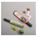 JOSEPH JOSEPH - Mini zester do owoców ze zintegrowaną osłoną ostrza, zielony - 8