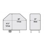 BROIL KING - Pokrowiec PREMIUM Baron seria 500 | Signet 90,40 - 2
