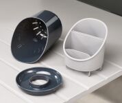 JOSEPH JOSEPH - Ociekacz na sztućce, szary, Dock - 4