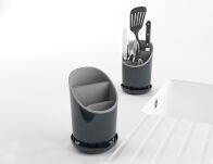 JOSEPH JOSEPH - Ociekacz na sztućce, szary, Dock - 2