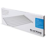 BROIL KING - Ruszt z 8 mm prętów stali szlachetnej Baron | Crown | Crown Classic - 43,3 cm × 16 cm - 1 szt. - 4