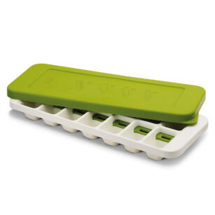 JOSEPH JOSEPH - Foremka do lodu z pokrywką, zielona