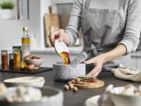 JOSEPH JOSEPH- Moździeż z drewnianą pokrywą, granit, Dash - 8