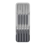 JOSEPH JOSEPH - Organizer na noże, szary, DrawerStore™ - 3