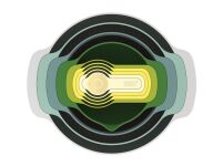 JOSEPH JOSEPH - Zestaw misek i miarek Nest 9 Opal - 2