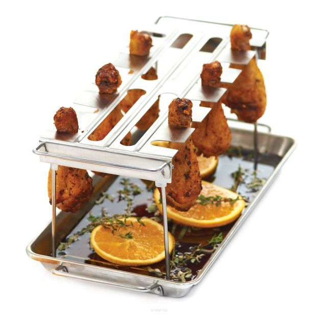 BROIL KING - Wieszak na podudzia z brytfanną