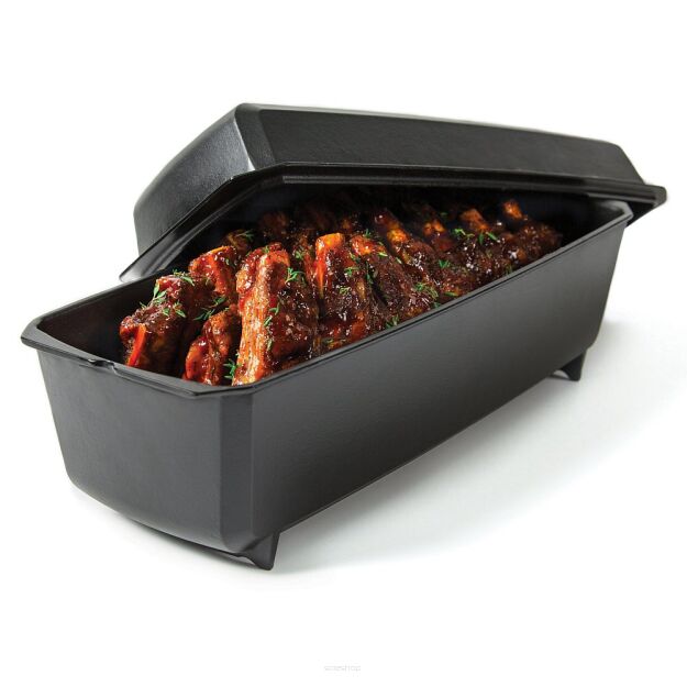 Broil King - Żeliwna brytfanna do żeberek