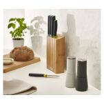 JOSEPH JOSEPH - Bambusowy blok z 5 nozami, Elevate - 9