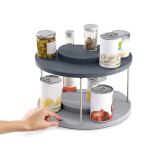 JOSEPH JOSEPH - Dwupoziomowy organizer, szary, CupboardStore - 4