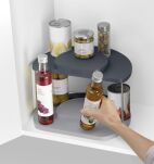 JOSEPH JOSEPH - Dwupoziomowy organizer, szary, CupboardStore - 8