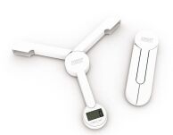 JOSEPH JOSEPH - Waga kuchenna TRI SCALE, biała - 2