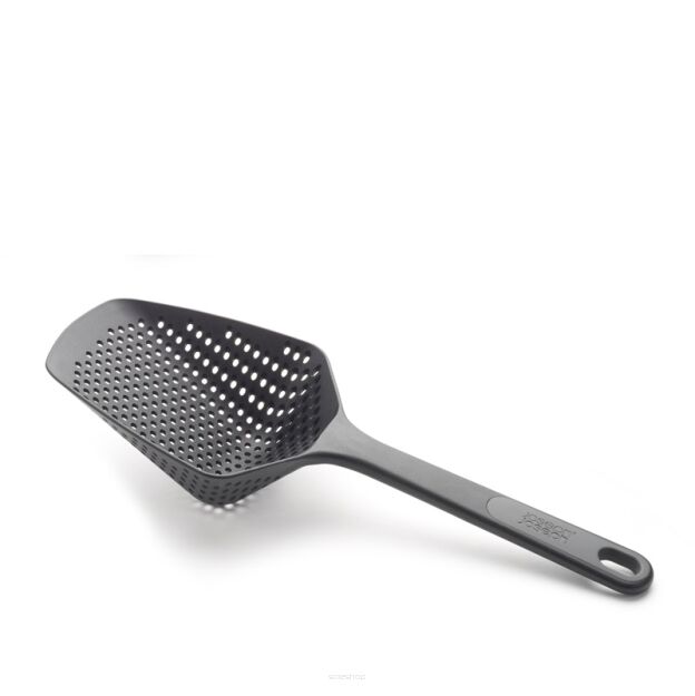 JOSEPH JOSEPH - Scoop Plus - Łyżka cedzakowa, duża - czarna