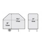 BROIL KING - Pokrowiec PREMIUM Imperial 590 | Regal seria 500 - 2